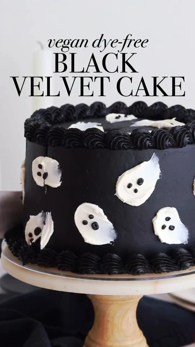 Tarta vegana Black Velvet